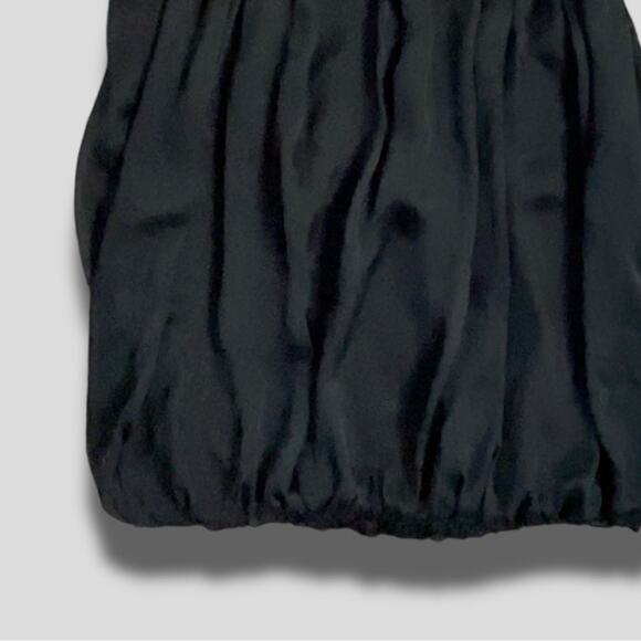 BEBE RARE Y2K SLEEVELESS JEWELED SHIRT BUBBLE TANK BLACK XXS - Picture 5 of 6